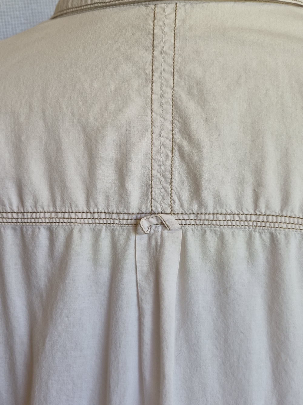 Free People Cream Button Up Top - Picture 3 of 11
